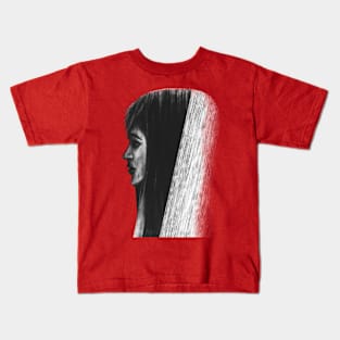 pain, dark horror illustration Kids T-Shirt